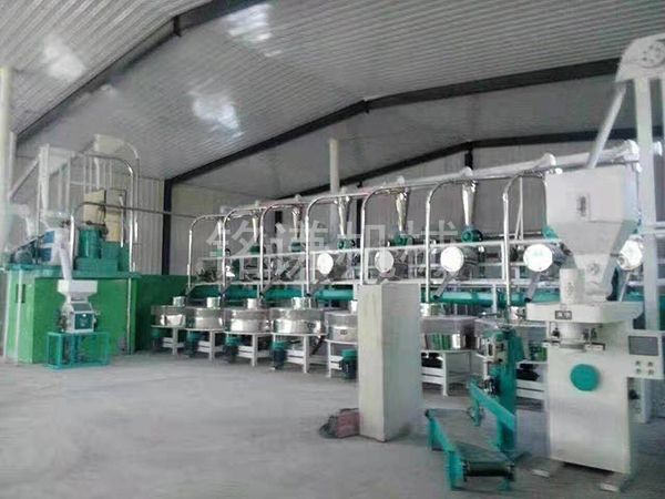 30噸—50噸小米精加工生產流水線